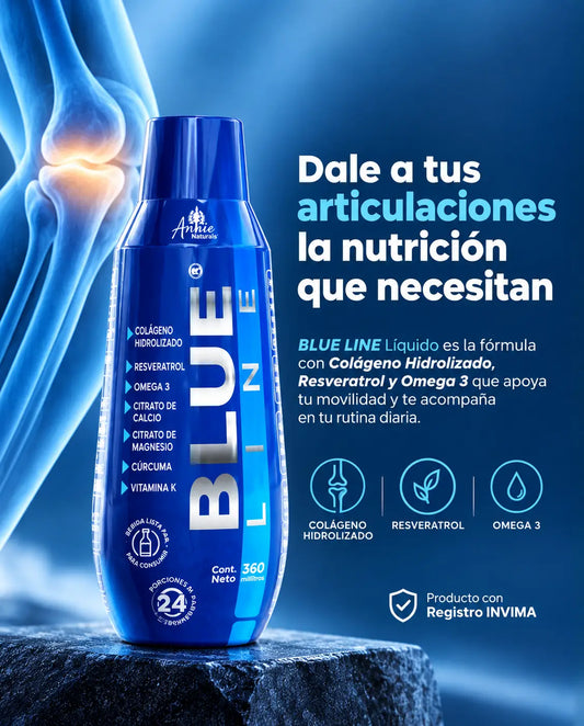 Blue Line: Jarabe con Colágeno Hidrolizado | Producto 100% Natural