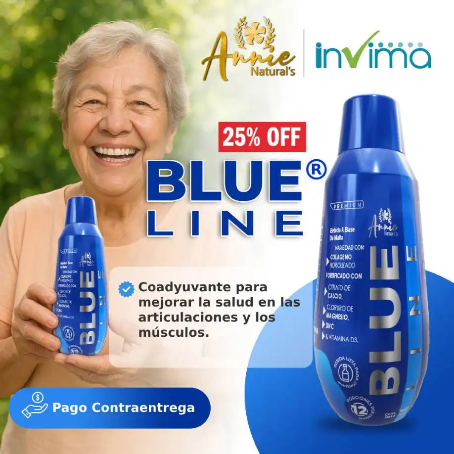 Blue Line®: Recupera la salud en tus Articulaciones y Músculos en tiempo récord